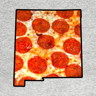 New Mexico Pepperoni Pizza T-Shirt